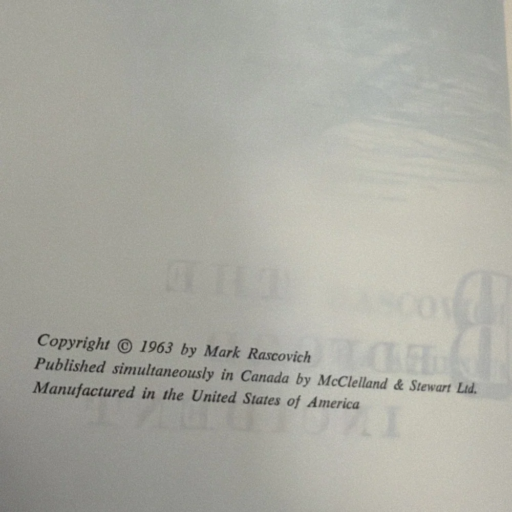 The Bedford Incident by Mark‎ Rascovich 1963  Hardcover/DJ Book Club Edition